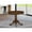 Walnut, variant on East West Furniture Antique Round Rubber Wood Dining Table in Walnut