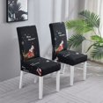 thumbnail image 3 of BOBOMOTI Christmas Chair Covers for Dining Room Elastic Stretchable Washable Protective Cover for Christmas Indoor Party Decor, 3 of 7