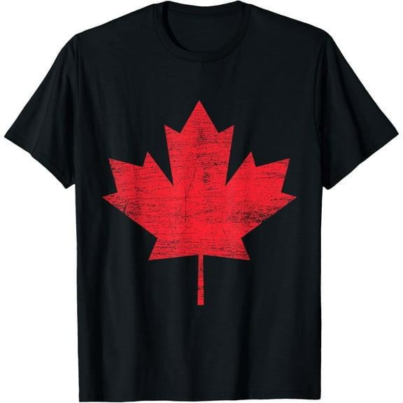 Vintage Maple Leaf Canada T-Shirt