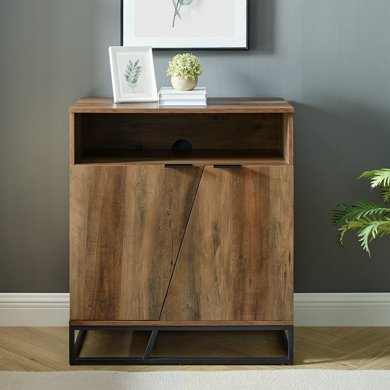 Reclaimed wood accent deals cabinet