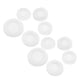thumbnail image 3 of 10 tapones universales de goma para huchas, de diferentes tamaños, color blanco. Cierre redondo multiusos para alcancías., 3 of 8