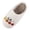 Beige, variant on Slippers for Women Man Fuzzy House Slip on Indoor Outdoor Bedroom Furry Fleece Lined Comfy Memory Foam Antiskid Home Shoes Red Size 7.5
