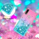 thumbnail image 4 of Funda para Motorola MOTO E7 Power Transparente con Brillos Carcasa Protectora Antigolpes con Glitter Brillante, 4 of 5