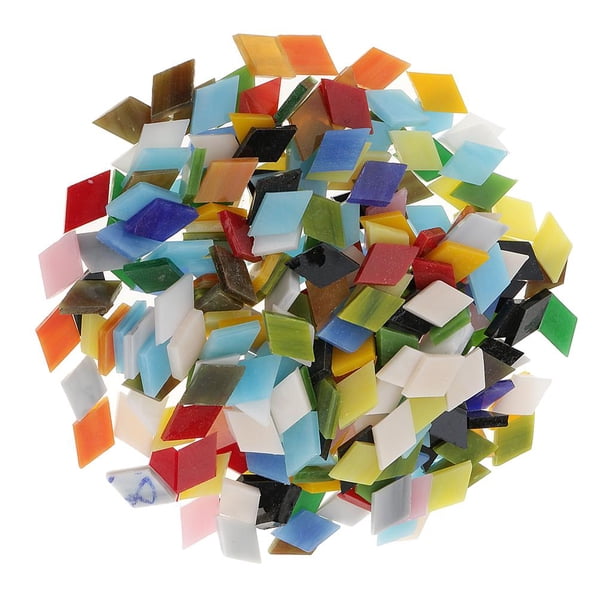 Muchos Diseñan Piezas De Mosaico De Vítreo De Mosaico Para Mosaico De Bricolaje Manual - Rombo Sunnimix Mosaico