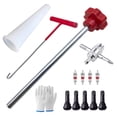 thumbnail image 2 of 13Pcs Change Tire Tool Kit Tire Core Quickly Replacement Tool Kit Tool For Replacing Leaky Valves In Cars, 2 of 4