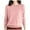 Light Pink, variant on Sweater for Women, Wool Base Layer Sweaters for Women, Crewneck Long Sleeve Shirt, Comfort Top for Travel and Hiking Use