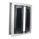 thumbnail image 2 of Puerta para perros con imanes y doble solapa, de aluminio, de bajo consumo, para mascotas grandes. para perros de menos de 30 kg, 2 of 9