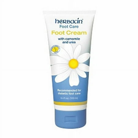 Herbacin Foot Care Foot Cream - 3.4 Oz, 3 Pack