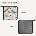 thumbnail image 2 of Pofeuu Cute Dinosaurs Print Silicone Trivet Mats,Silicone Hot Pads for Kitchen, Silicone Trivets for Hot Pots and Pans, Silicone Hot Pad, 2 of 8