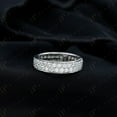 thumbnail image 2 of 1.80 TCW Round Brilliant Cut Eternity Engagement Ring 925 Sterling Silver, 2 of 5