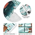 thumbnail image 2 of FMSHPON Fantasy WindowGiftsChristmas Tree Xmas Christmas Tree Skirt Stand Mat for Holiday Party Decoration Indoor Outdoor 48 inches, 2 of 6