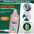 thumbnail image 6 of 2 In 1 Dog Clippers & Cat Trimmers For Large Medium Small Dogs Cats Claw Trimmer Quick Sensor And Safety Guard Usb Rechargeable With Catcher 2 Led Lights, 6 of 7