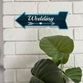 thumbnail image 6 of Arrow Shape Wedding Left 12x4" Wall or Door Sign | Events & Celebrations Signage, 6 of 7