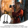 thumbnail image 2 of landege 2pcs Camera Strap Connector Adapter Cameras Strap Eyelet Sling Belt Compatible for Camera ( Black ), 2 of 10