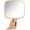 As Pictures0004, variant on Hand Mirror,Extra Large Natural Bamboo Handheld Mirror with Handle, Single-Sided Portable Travel Vanity Mirror for Men & Women,8.9" W x 12.4" L