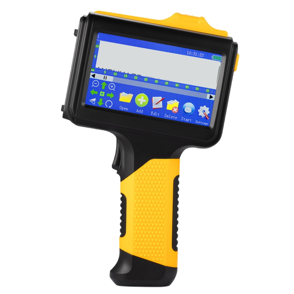 WINDLAND Plastic Hand Jet Handhelds Thermals Inkjet Printers for Logos Expiry Date Label
