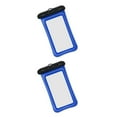 thumbnail image 2 of Guardoinrt Waterproof Phone Case Universal Safe Beach Travel Kayaking Canoeing Cellphone Dry Bag Protection Accessory Drying Pouch Blue 2Set, 2 of 6
