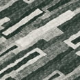 thumbnail image 6 of Addison Rugs Indoor/ Outdoor Addison Bravado Abstract Striped Washable Area Rug 2' x 7'6" - Shadow, 6 of 8