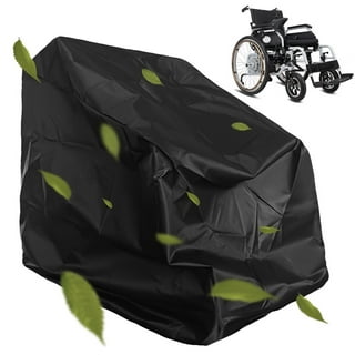 LV. Life Professional Mobility Scooter Storage Cover, Elderly Wheelchair Waterproof Rain Protection Storage Cover, Adult Unisex, Size: 74, Black