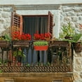 thumbnail image 2 of Raindrops  Large Wall Hanging Basket Flower Pot Stable Balcony Flowerpot, 2 of 8