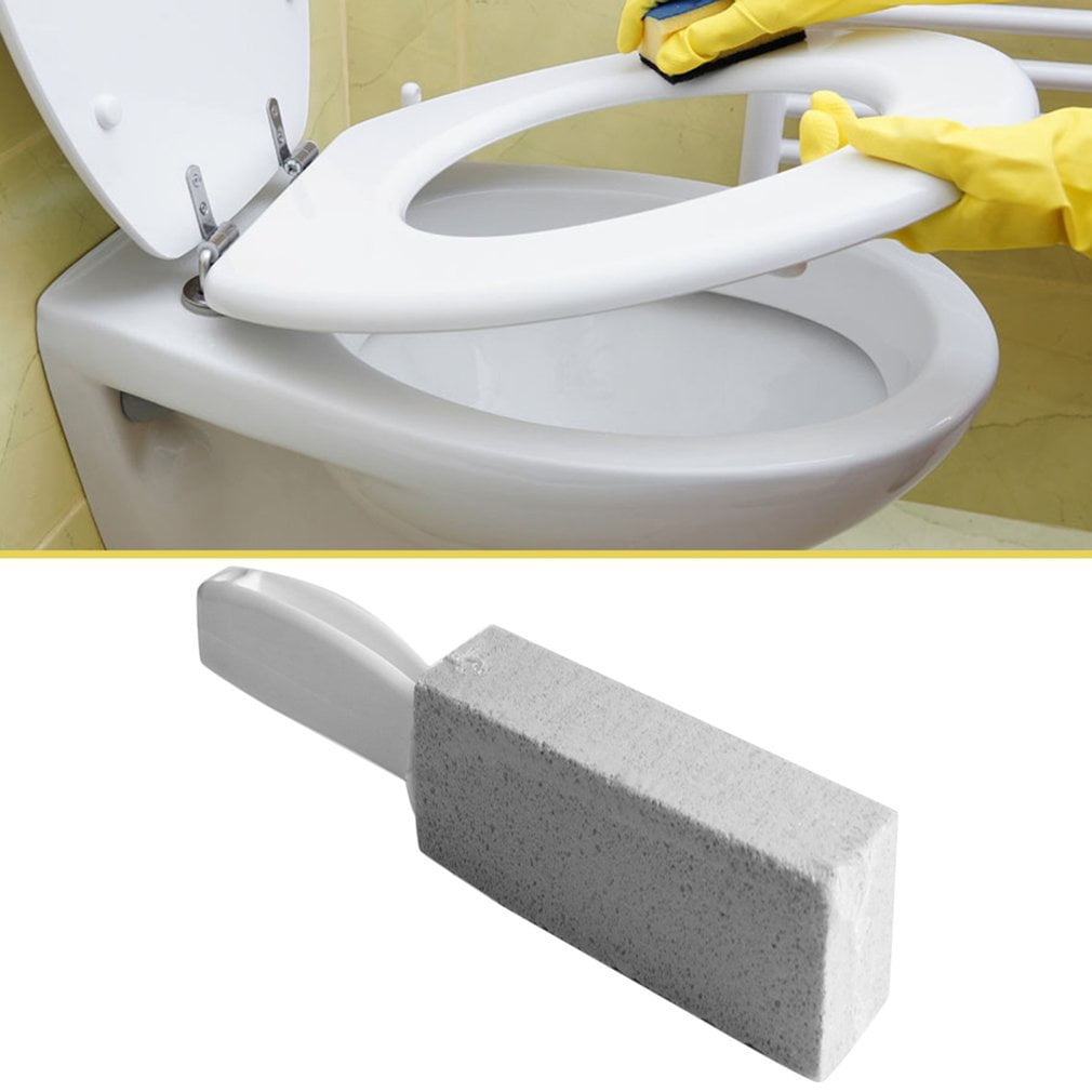 1pc Natural Pumice Stone Toilets Brush Quick Cleaning Cleaner 1pc Natural Pumice Stone Toilets Brush Quick Cleaning Cleaner With Long Handle For Sinks Bathtubs