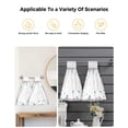 thumbnail image 6 of Easter Tulips Rabbit Watercolor Hand Towels Kitchen Bathroom Hanging Cloth Quick Dry Soft Absorbent Microfiber Towels, 6 of 7