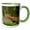 Green/White, variant on 3drose, Hoh Rainforest, Olympic Np, Washington - Us48 Rkl0013 - Raymond Klass, 11oz Two-tone Black Mug