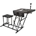 thumbnail image 3 of Kill Shot Portable Shooting Bench Seat with Adjustable Table Gun Rest, 3 of 10