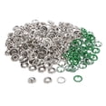 thumbnail image 4 of Abbracc 50 Sets 9.5mm Prong Snap Fastener Non-Sew Snap Fasteners Buckle Button Rustproof Green, 4 of 7