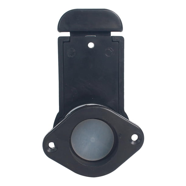 Válvula de drenaje de PVC extraíble y duradera para botes, balsas, botes auxiliares y kayaks. Negro 24mm