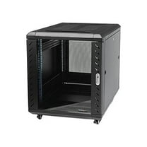 StarTech 4-Post 15U Server 19" Data Rack Cabinet, Lockable RK1536BKF