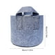 thumbnail image 3 of Bolsa de cultivo de tela no tejida transpirable | Maceta de aireación de alta resistencia con mangos reforzados para jardinería, verduras, plantas de vivero | 16x12 pulgadas | Contenedor, 3 of 6