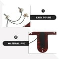 thumbnail image 2 of Mandolina Pickguard Assembly Guitar Scratch Placa de 3 capas con pastilla Humbucking Tortuga roja, 2 of 4