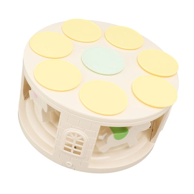 Máquina De Postres, Hermoso Soporte De Exhibición De Postres Giratorio Automático Con 4 Música Para Bodas Para Navidad