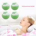thumbnail image 3 of Bolas de sal de baño de flores secas Bombas de baño Bola de burbujas antiestrés (té verde) Likrtyny  Cuidado Belleza, 3 of 8