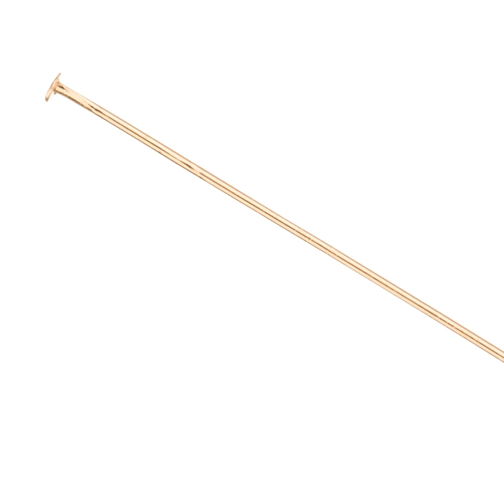 200pcs 21Ga TPins Gold Finished 1.5Inch Head Pins