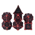 thumbnail image 1 of Cusdie 7 Pcs dés en Métal, Ensemble de dés Polyédriques Design Dagger, Ensemble de dés en Métal pour Jeu de Rôle D&D dés MTG Pathfinder, 1 of 5