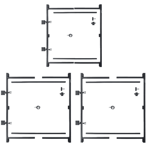 Adjust-A-Gate Gate Building Kit, 60"-96"(2 Pack) w/ Gate Building Kit, 36"-60"