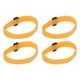 thumbnail image 5 of Juego de 4 pinzas de sujeción flexibles profesionales de color naranja para sublimación, 5 of 8