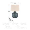 thumbnail image 2 of Bowery Hill Metal Table Lamp in Patina, 2 of 2