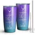 thumbnail image 5 of Personalized Nurse Cup for New RN Women Nurses,Custom Tea/Coffee Nurse Tumbler 20 oz Stainless Steel,Ideal for Nurses School Graduation Gifts/Week Gifts/Retirement Gifts/Birthday Gifts, 5 of 5