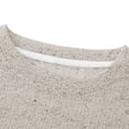 thumbnail image 5 of Fanshiluo Men's Crew Neck Knit Sweater, Long Sleeve Loose Fit Pullover Top for Fall Winter,L,Big and Tall Men, 5 of 8
