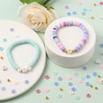 thumbnail image 5 of 5Box DIY Colorful Polymer Clay Beads Jewelry Making Kit Including Flat Round Plating Acrylic Beads CCB Plastic Round Beads and Disc/Flat Round Handmade Polymer Clay Beads Mixed Color 118g/box, 5 of 6