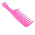 thumbnail image 4 of Peine azul de dientes anchos para peinar el cabello, plástico resistente al calor, para todo tipo de cabello, 25 x 6,4 cm., 4 of 5