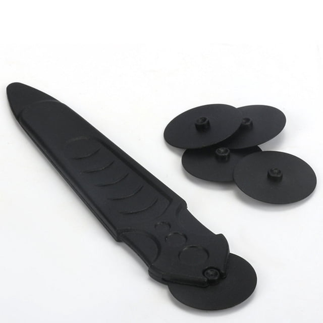 WHAMVOX Opening Pry Repair Tools Disassembly Rods Alloy Steel Black for Maintenance Work DIY Enthusiasts 1 Set