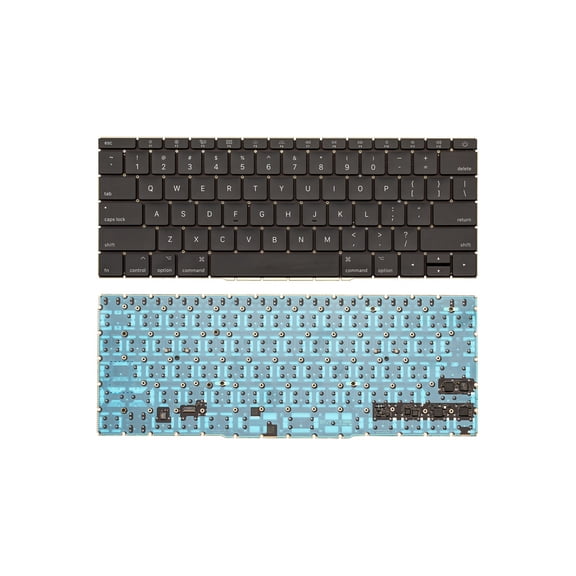 Replacement Keyboard W/ Backlight & Screws Compatible For MacBook Pro 13" Retina (A1708 / Late 2016 / Mid 2017) (US English)