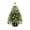 Green, variant on Xingjin Craft Kits for Adults, Beaded Christmas Tree Kit with Metal Frame and Topper, DIY Holiday Tabletop Decor Ornament Set