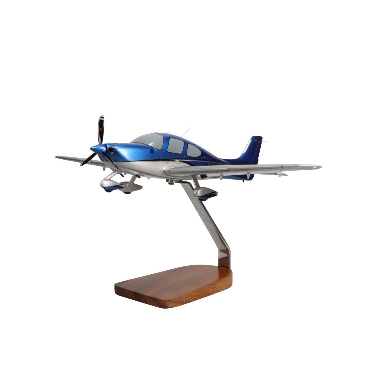 High Flying Models Cirrus SR22 Clear Canopy Limited Edition Large Mahogany Model