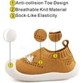 thumbnail image 2 of Baby First-Walking Shoes 1-4 Years Kid Shoes Trainers Toddler Infant Boys Girls Soft Sole Non Slip Cotton Canvas Mesh Breathable Lightweight TPR Material Slip-on Sneakers Outdoor, 2 of 6