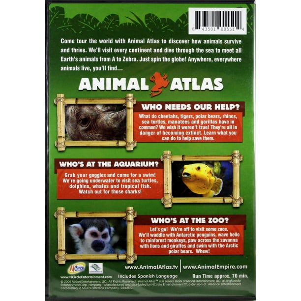 Animal Atlas: Animals and Us [DVD] - Walmart Business Supplies